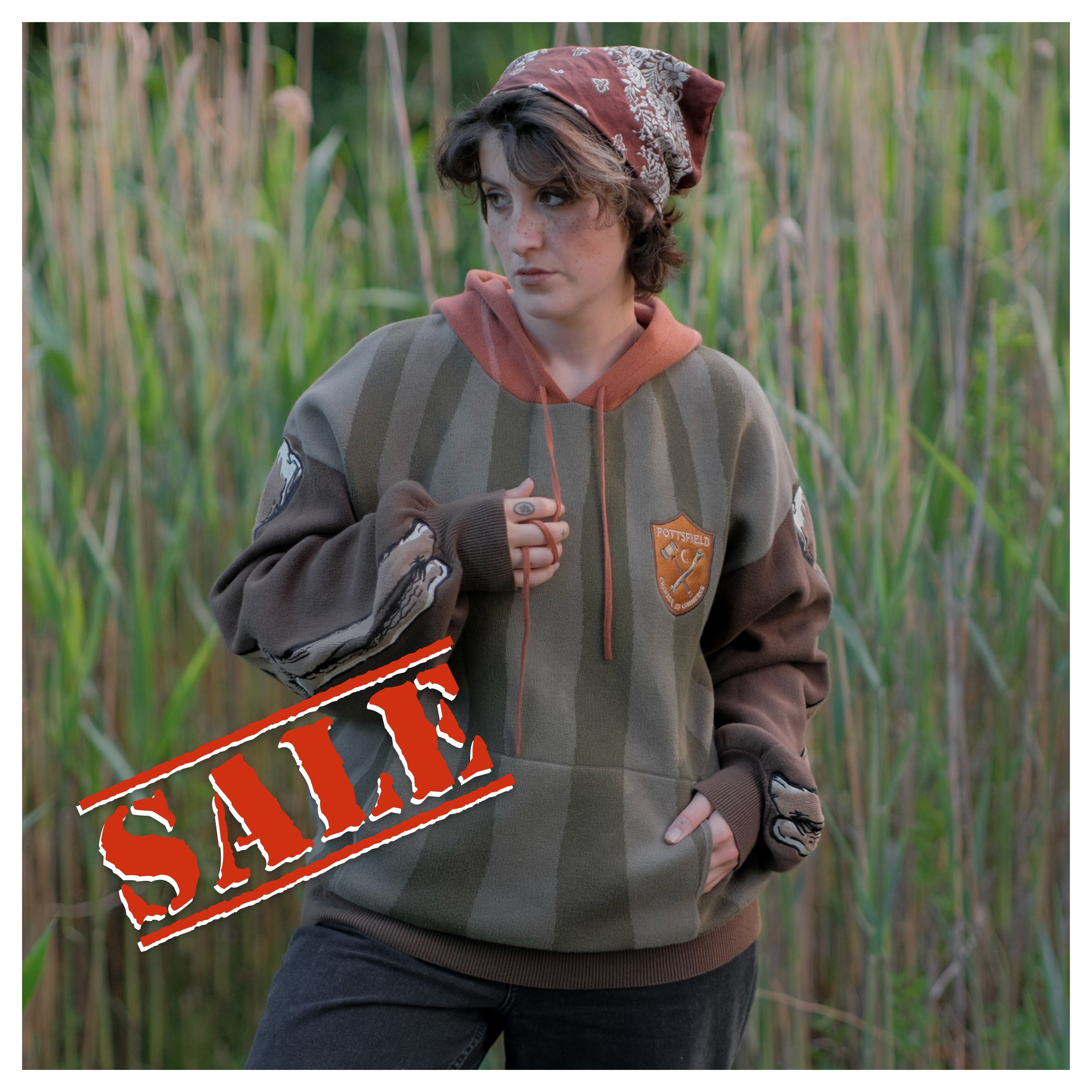 Pumpkin Harvest // Embroidered Hoodie [old sizing] – Knock Thrice