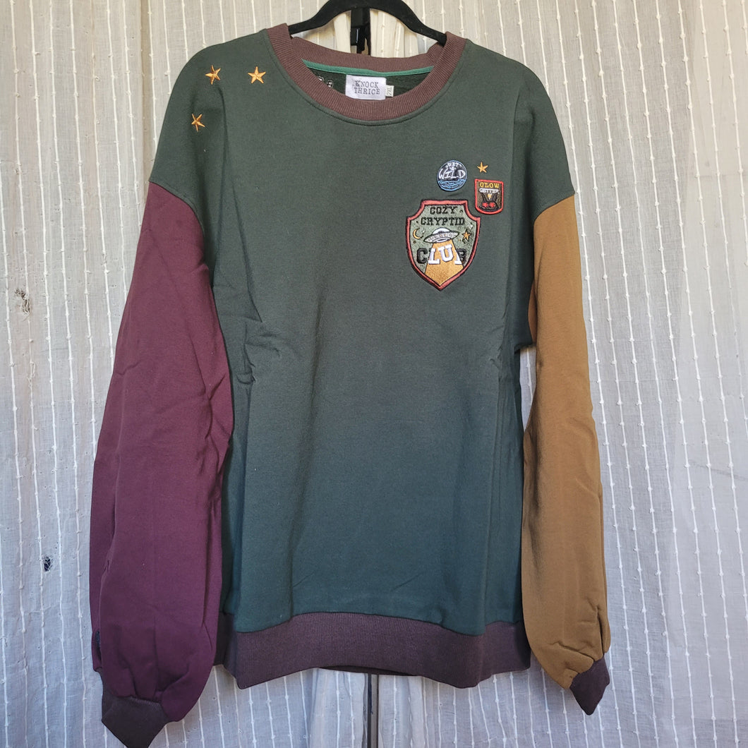 Cozy Cryptid Club Crewneck 2XL
