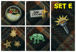 Camp Cryptid Patches - Iron On
