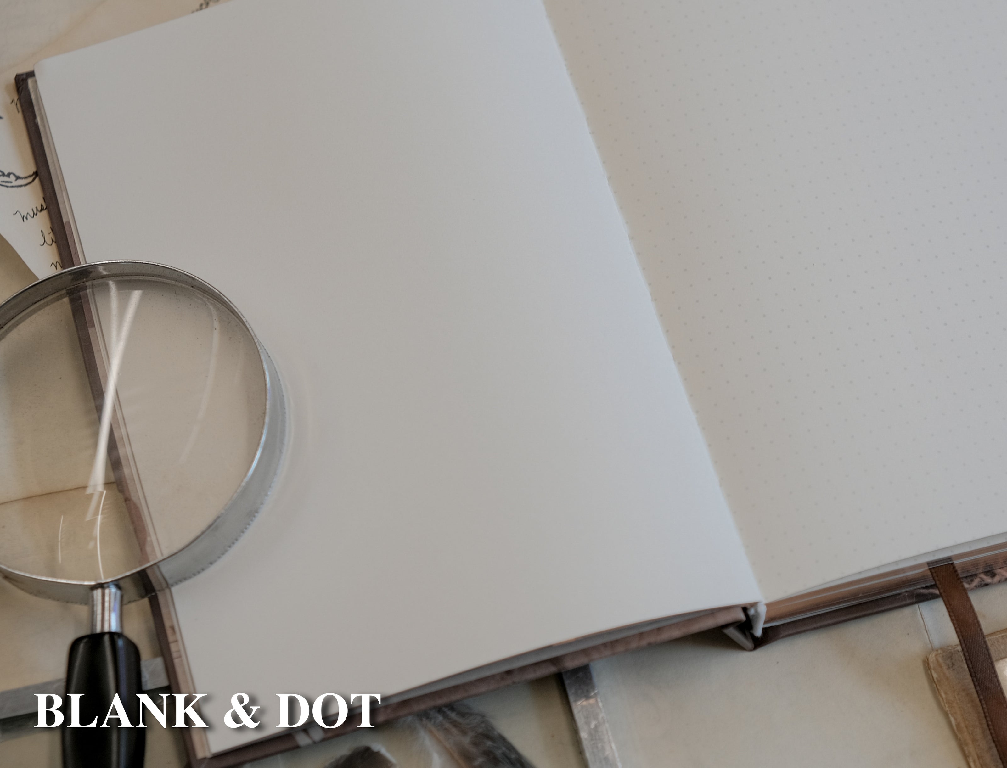 2A vintage-style green notebook titled 