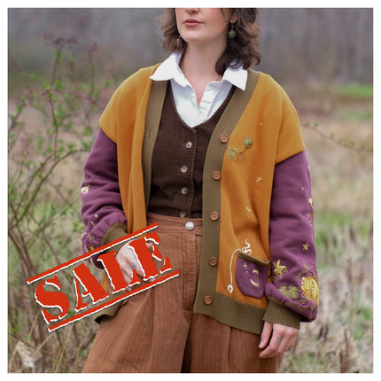 Harvest Witch // Embroidered Cardigan [discontinued]
