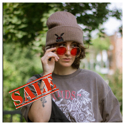 Shy Guy // Bone Dust Mothman Beanie [discontinued]