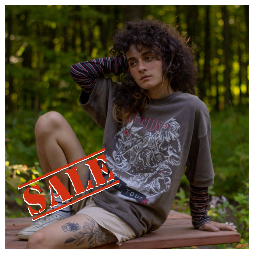 Cryptids on Tour // Bone Dust Brown Wash T-Shirt [discontinued]
