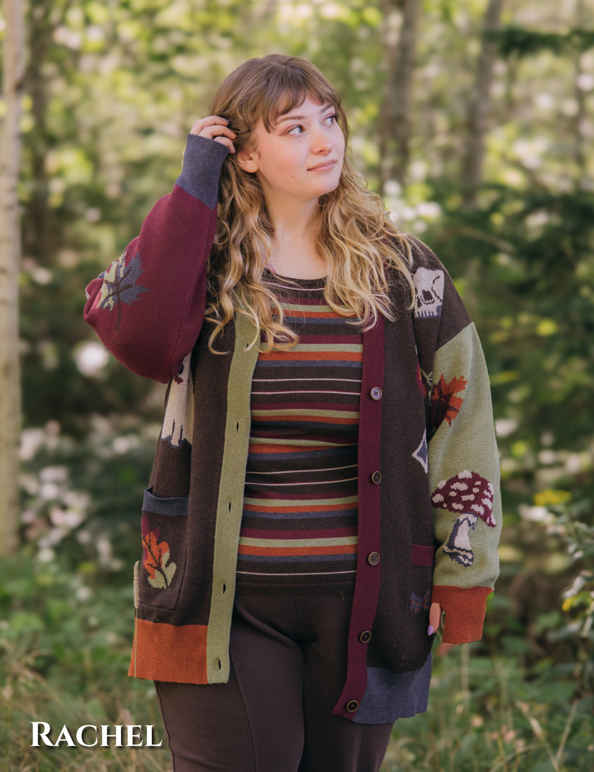 October Trinkets ✧ // Oversized Cardigan