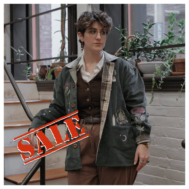 Common Thistle // The Botanist's Journal Jacket [discontinued]