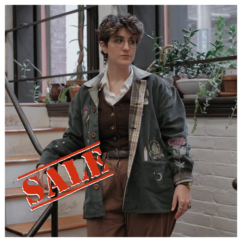 Common Thistle // The Botanist's Journal Jacket [discontinued]