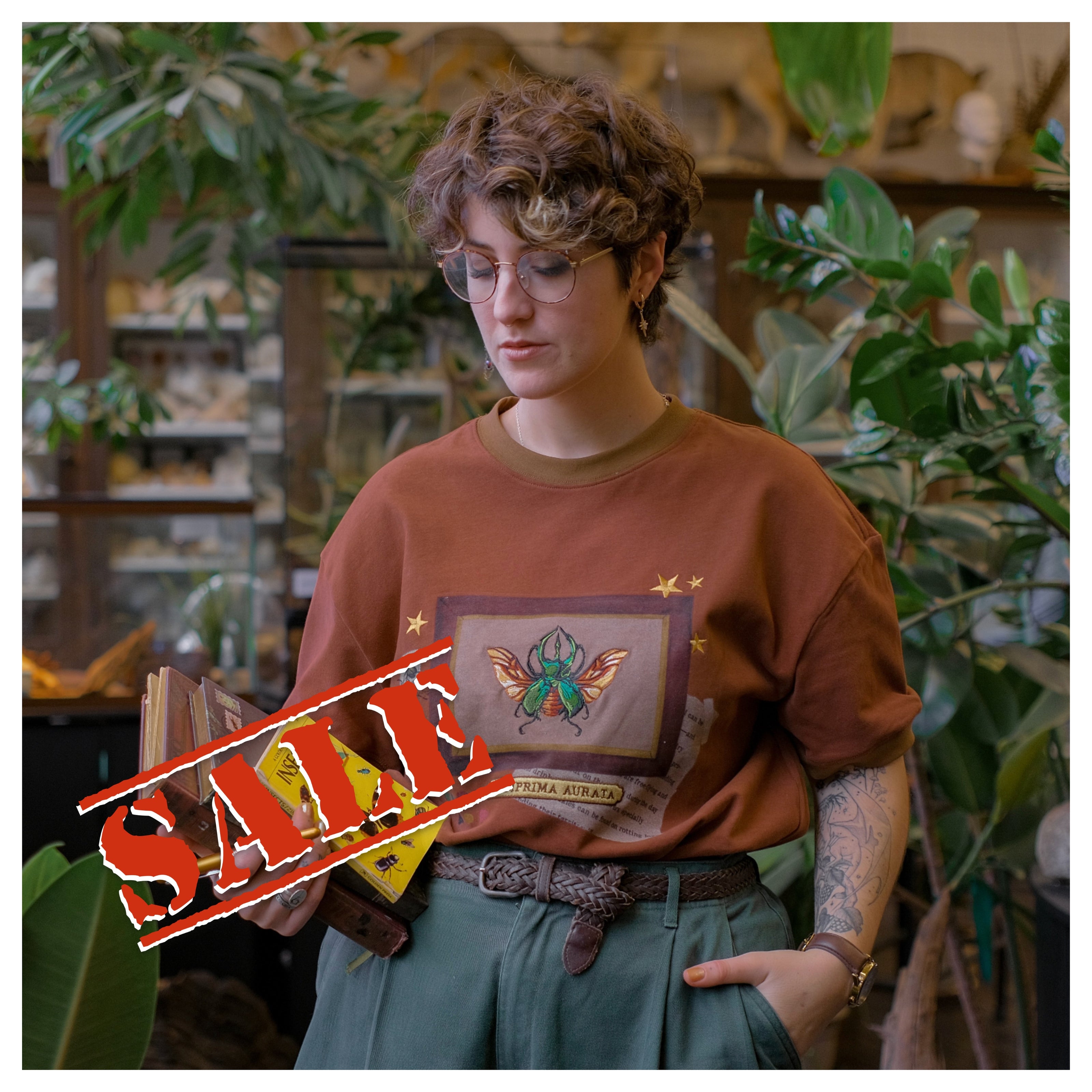 Stag-Horn Beetle // Framed Specimen Tee [old sizing]