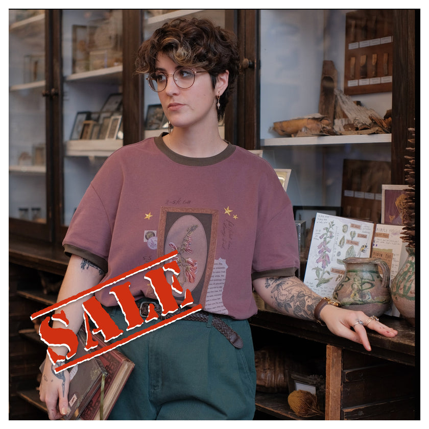 Purple Foxglove // Framed Specimen Tee [old sizing]
