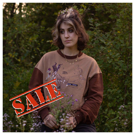 Jackalope Crewneckl // Cryptid Camp  [old sizing]