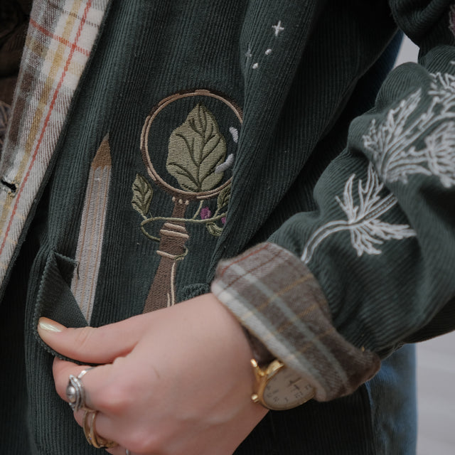 Common Thistle // The Botanist's Journal Jacket [discontinued]