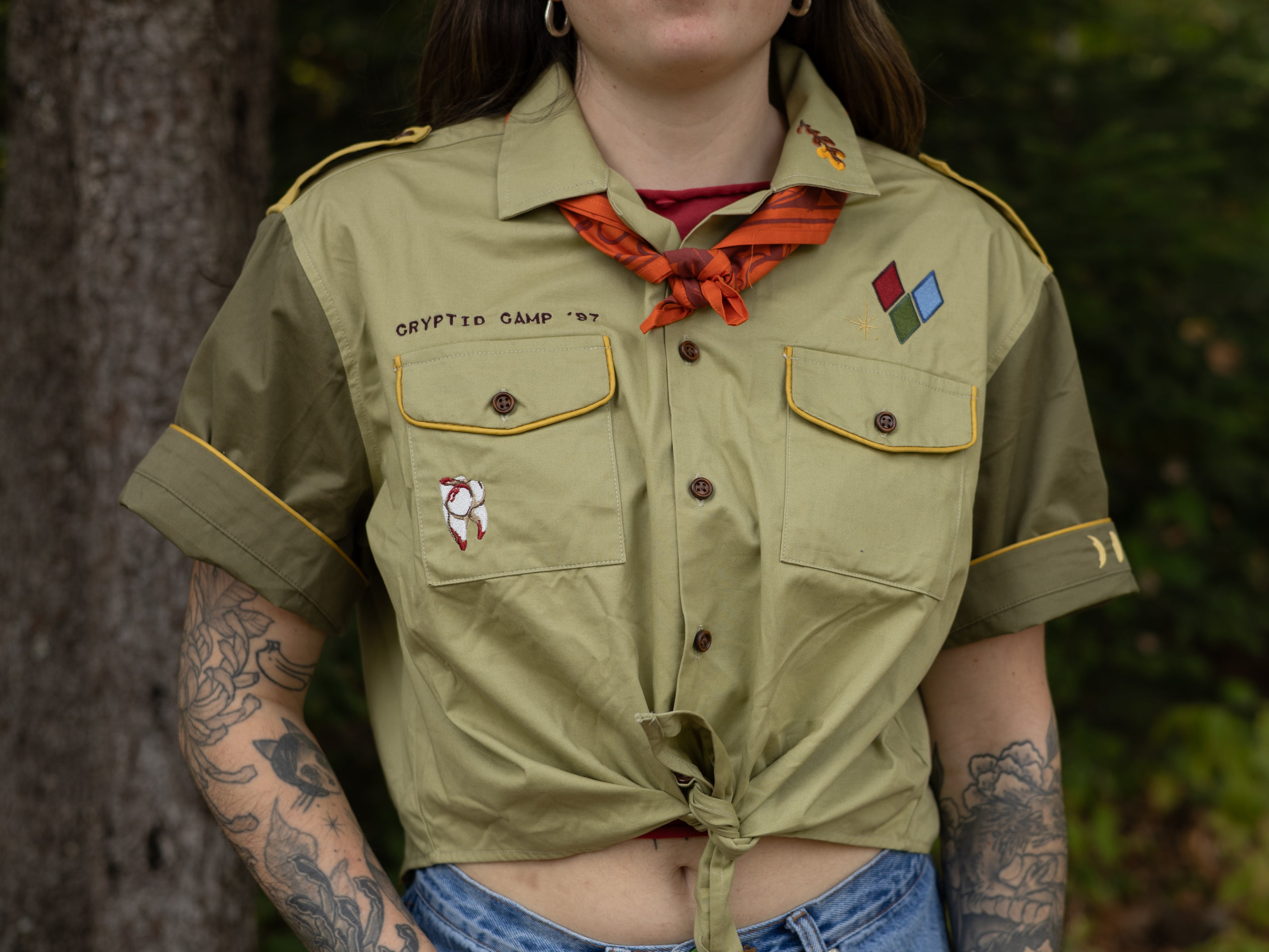 The Lantern Brigade - Scout Tee, Patches & Bandana
