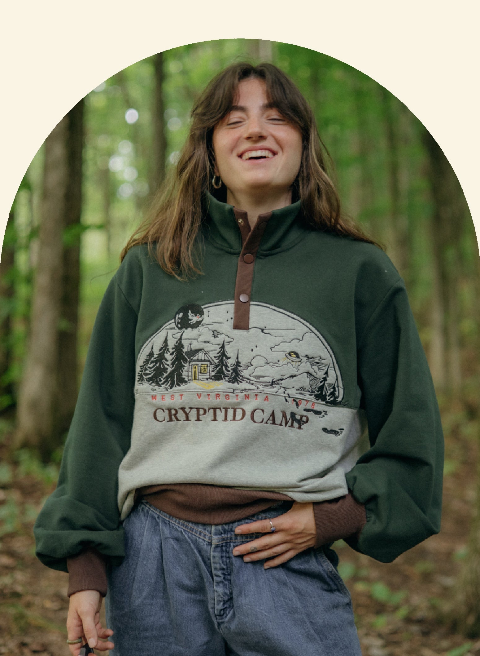 Forest Forager // Embroidered Cardigan [old sizing] – Knock Thrice