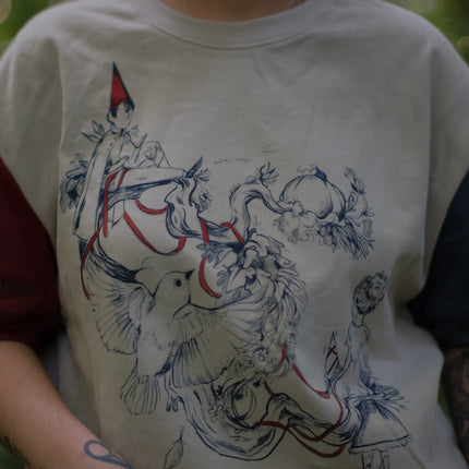 One is a Bird // Ringer T-Shirt