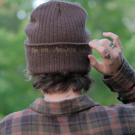 The Witch's Scissors // Oak Knit Beanie