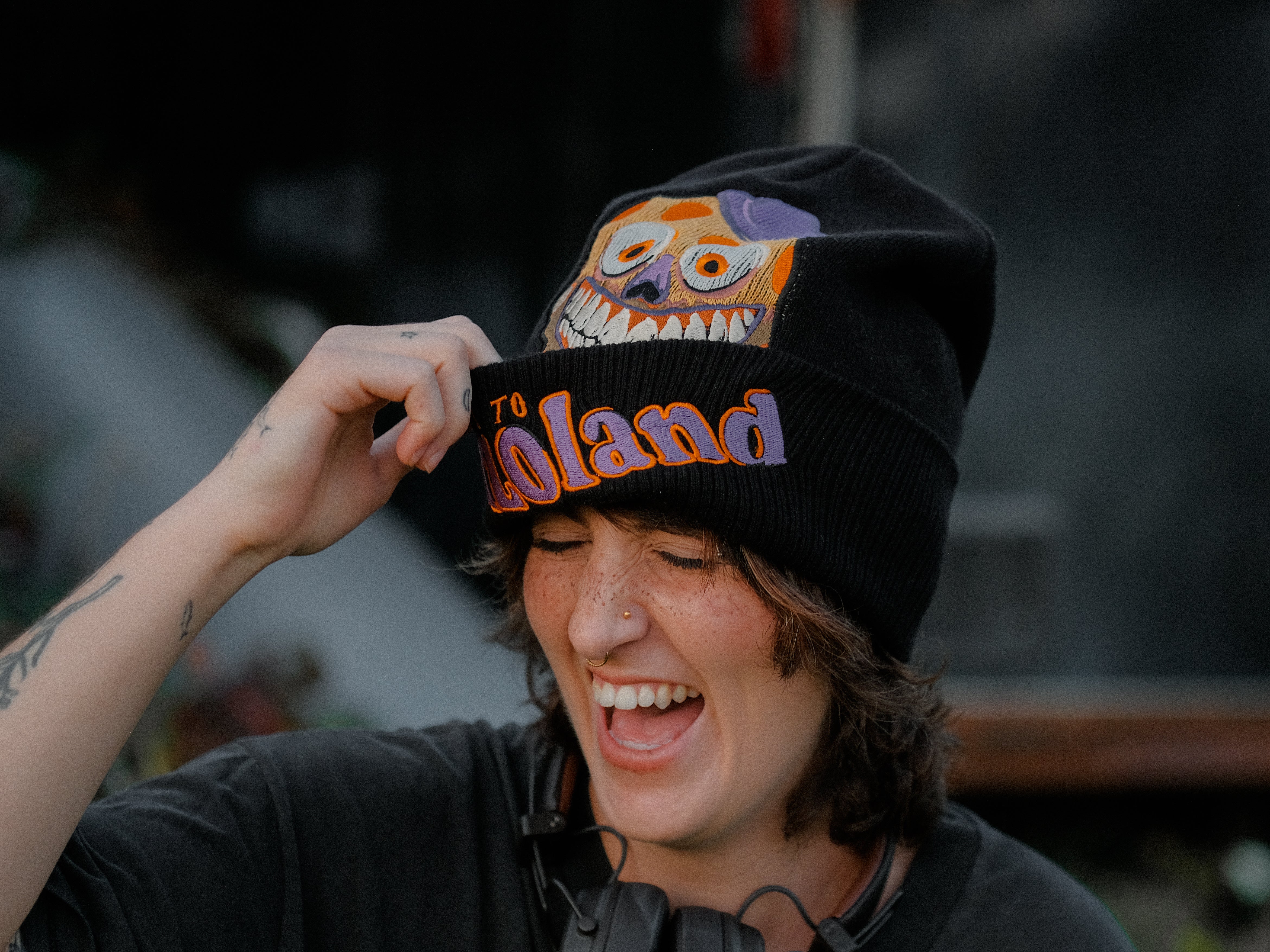 Welcome to Bonzoland! // Knit Beanie – Knock Thrice