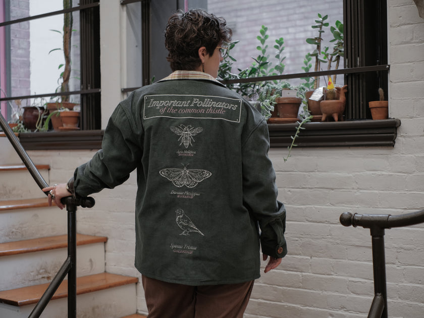 Common Thistle // The Botanist's Journal Jacket – Knock Thrice