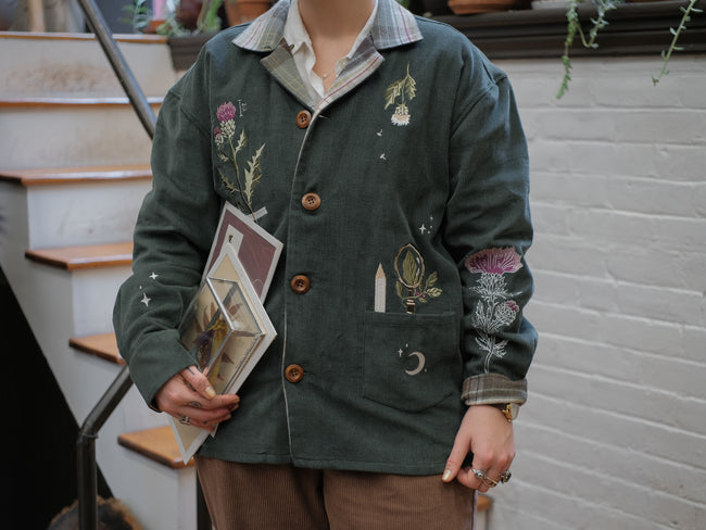 Common Thistle // The Botanist's Journal Jacket - PRESALE