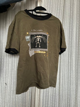 Load image into Gallery viewer, Embroidered Bat Tee (army green ) Sample -(M/L)
