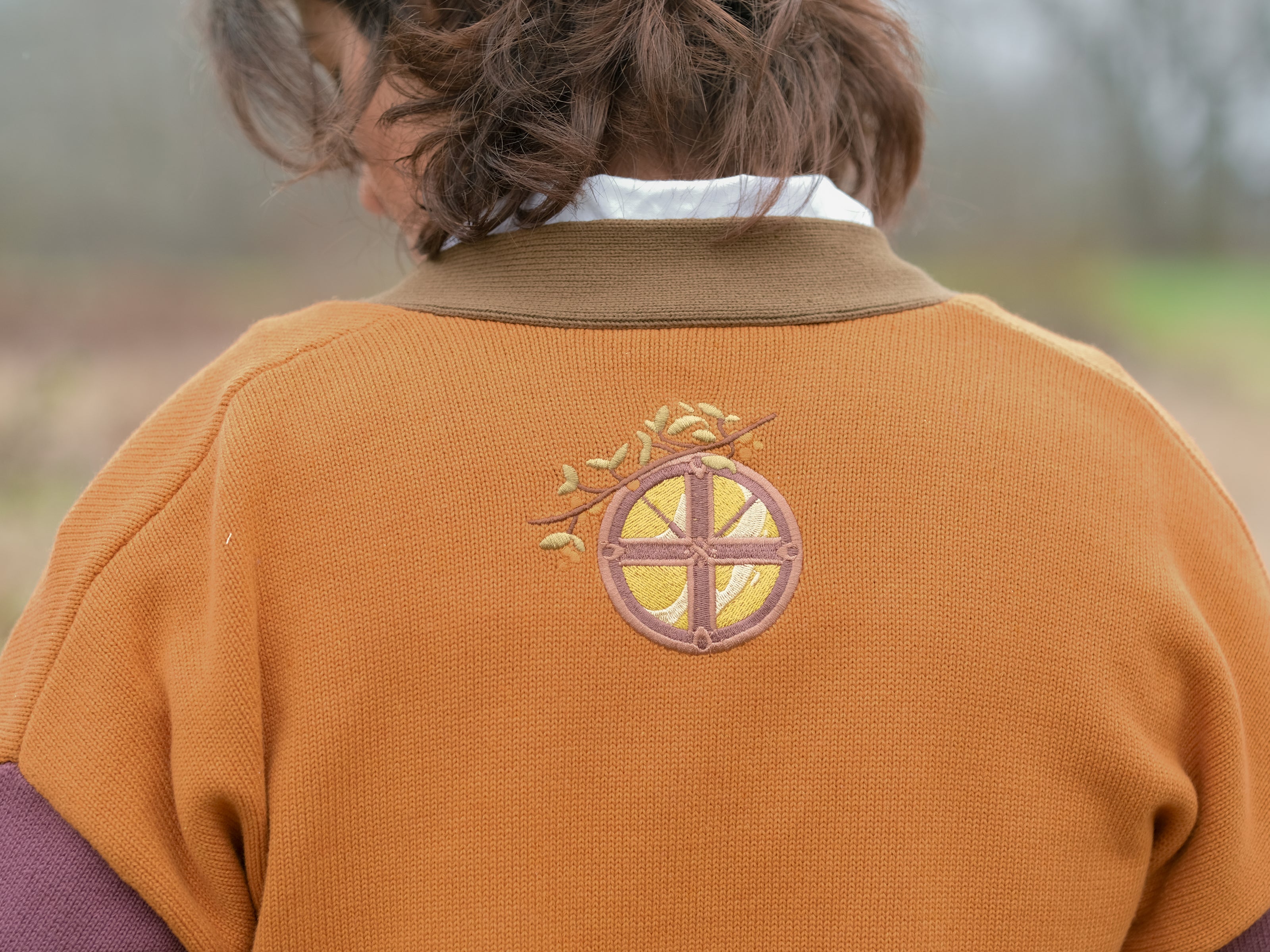 Harvest Witch // Embroidered Cardigan (Cotton)