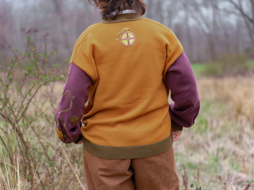 Harvest Witch // Embroidered Cardigan (Cotton)