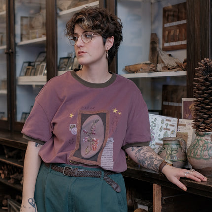 Purple Foxglove // Framed Specimen Tee [old sizing]
