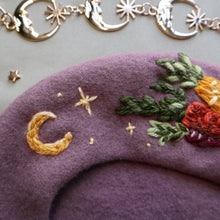 Load image into Gallery viewer, Heirloom Carrots // Dusty Lilac Beret
