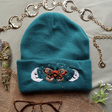 Load image into Gallery viewer, Lepidoptera Luna // Aegean Beanie
