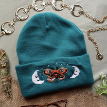 Load image into Gallery viewer, Lepidoptera Luna // Aegean Beanie
