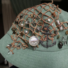 Load image into Gallery viewer, Fisherman&#39;s Trinkets // Seafoam Cord Bucket Hat
