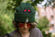 Load image into Gallery viewer, Glow Getter // Goblin Green Beanie [PRE-ORDER Sept 16-26]
