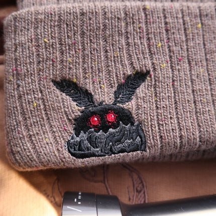 Shy Guy // Bone Dust Mothman Beanie