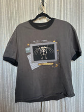 Load image into Gallery viewer, Embroidered Bat Tee (grey) Sample J -(M/L)
