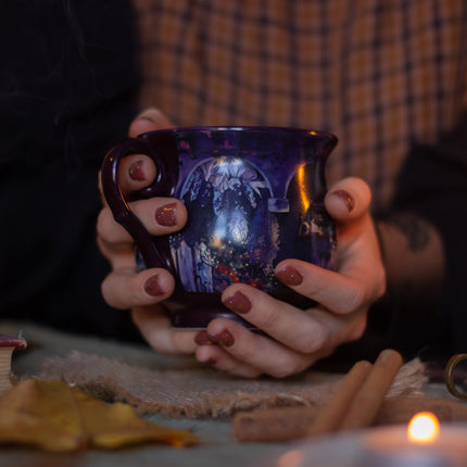 The Plum Witch // Ceramic Mug