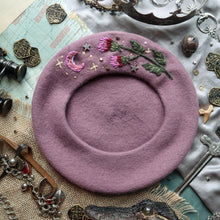 Load image into Gallery viewer, Thistledown // Old Rose Beret
