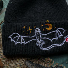 Load image into Gallery viewer, Night Fury // Wing Black Beanie

