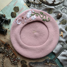 Load image into Gallery viewer, PATRON PICK: Moonflower // Old Rose Beret
