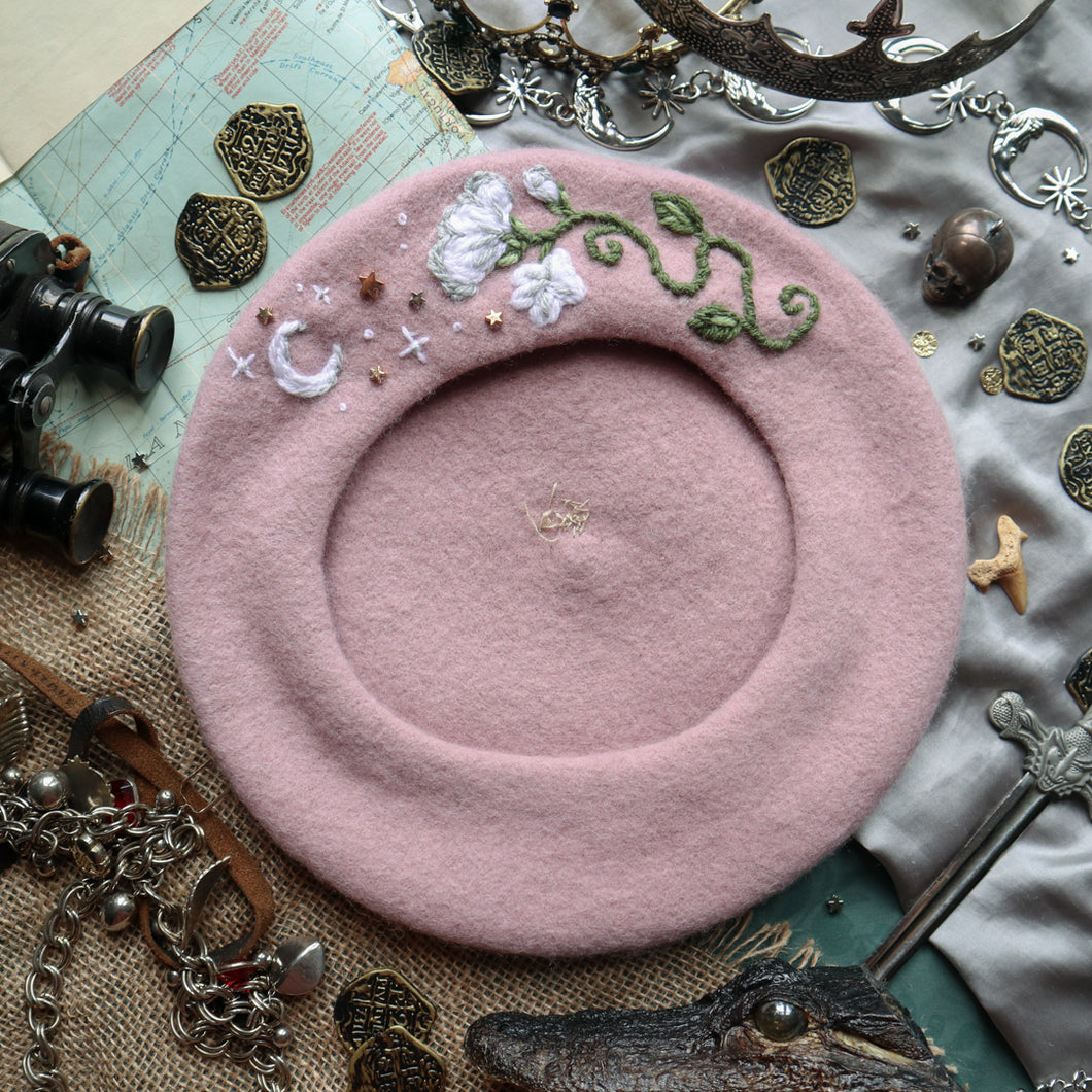 PATRON PICK: Moonflower // Old Rose Beret