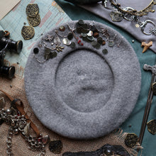 Load image into Gallery viewer, Knightly Trinkets: Sword of Tears // Bone Dust Beret

