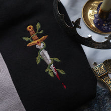 Load image into Gallery viewer, Knight in Cozy Armour Cardigan // The Raven Knight
