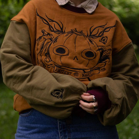 A Torch to Burn // Retro Forest Cotton Crewneck