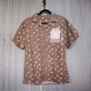 English Breakfast tea shirt sample, big pocket size M