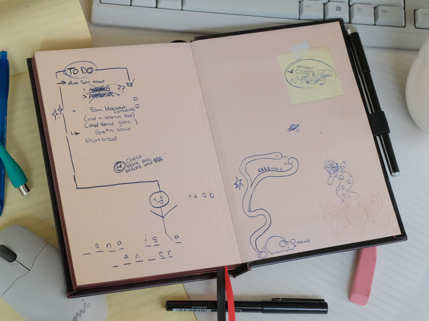 O.I.A.R Employee Handbook // Lined & Blank Journal