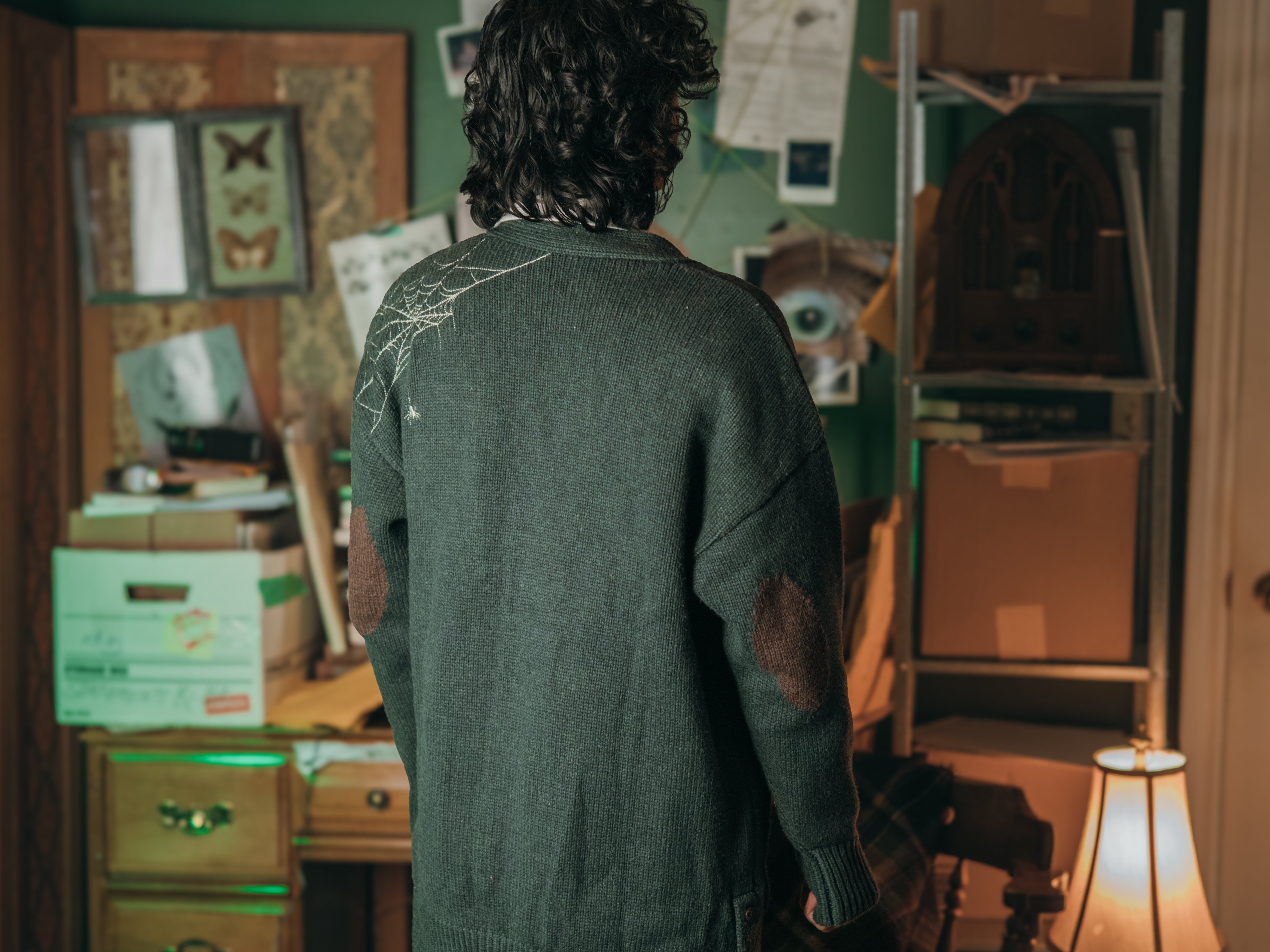 Head Archivist Oversized Cardigan // Sims – Knock Thrice
