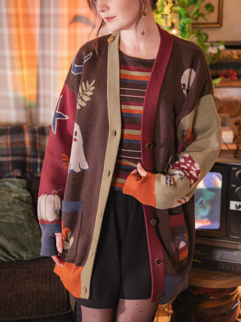 October Trinkets ✧ // Oversized Cardigan