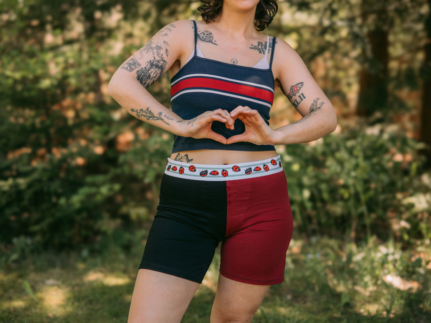Love Bug // Knoxers [Pad-Friendly Boxers]