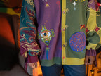 The Wizard of Trinkets and Chaos // Embroidered Cardigan