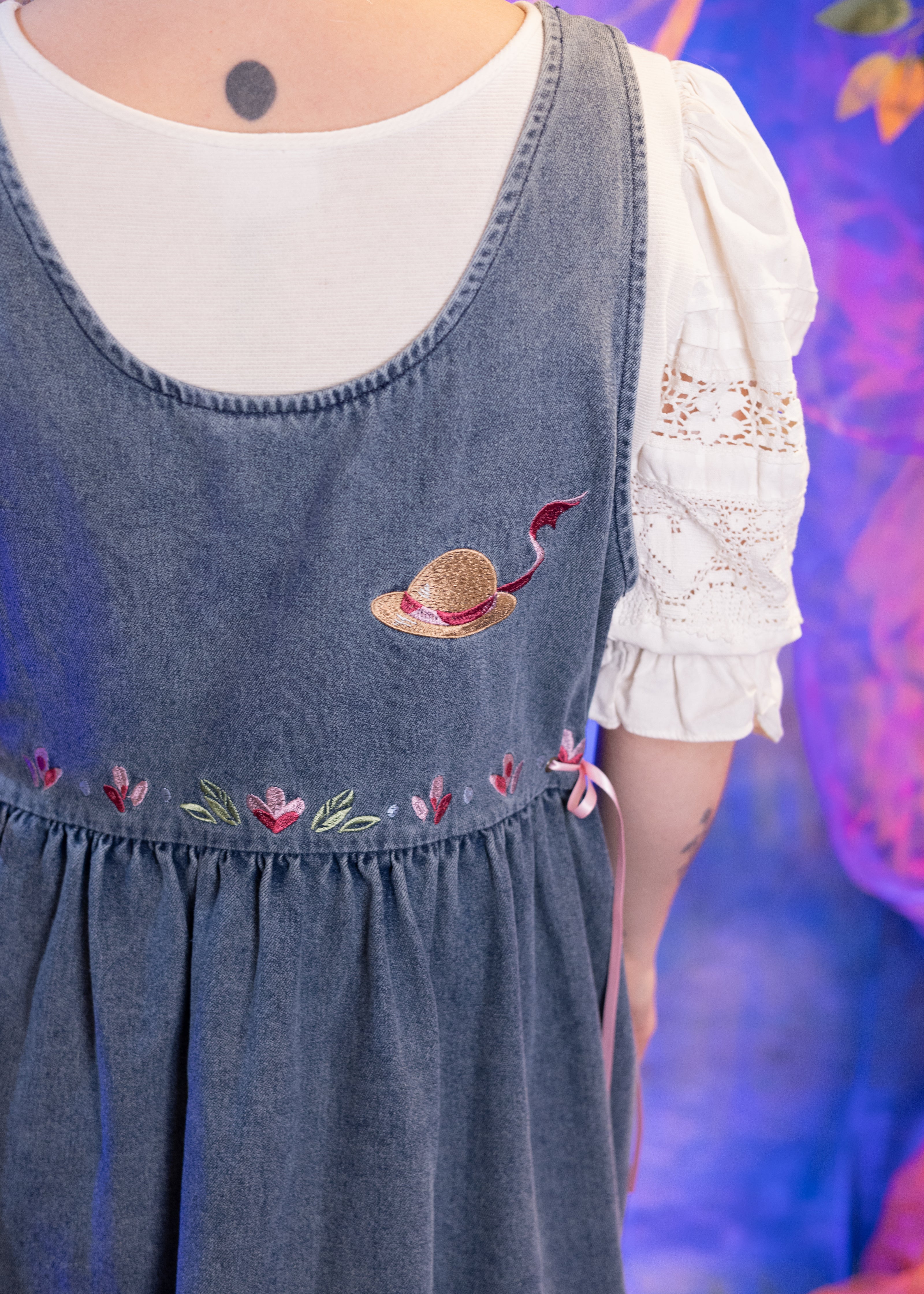 Sweetheart Pinafore Dress