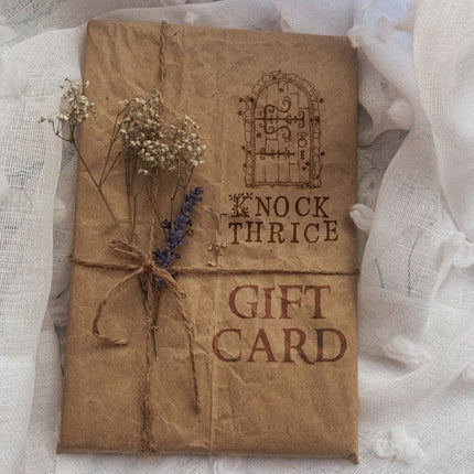 Knock Thrice Gift Card