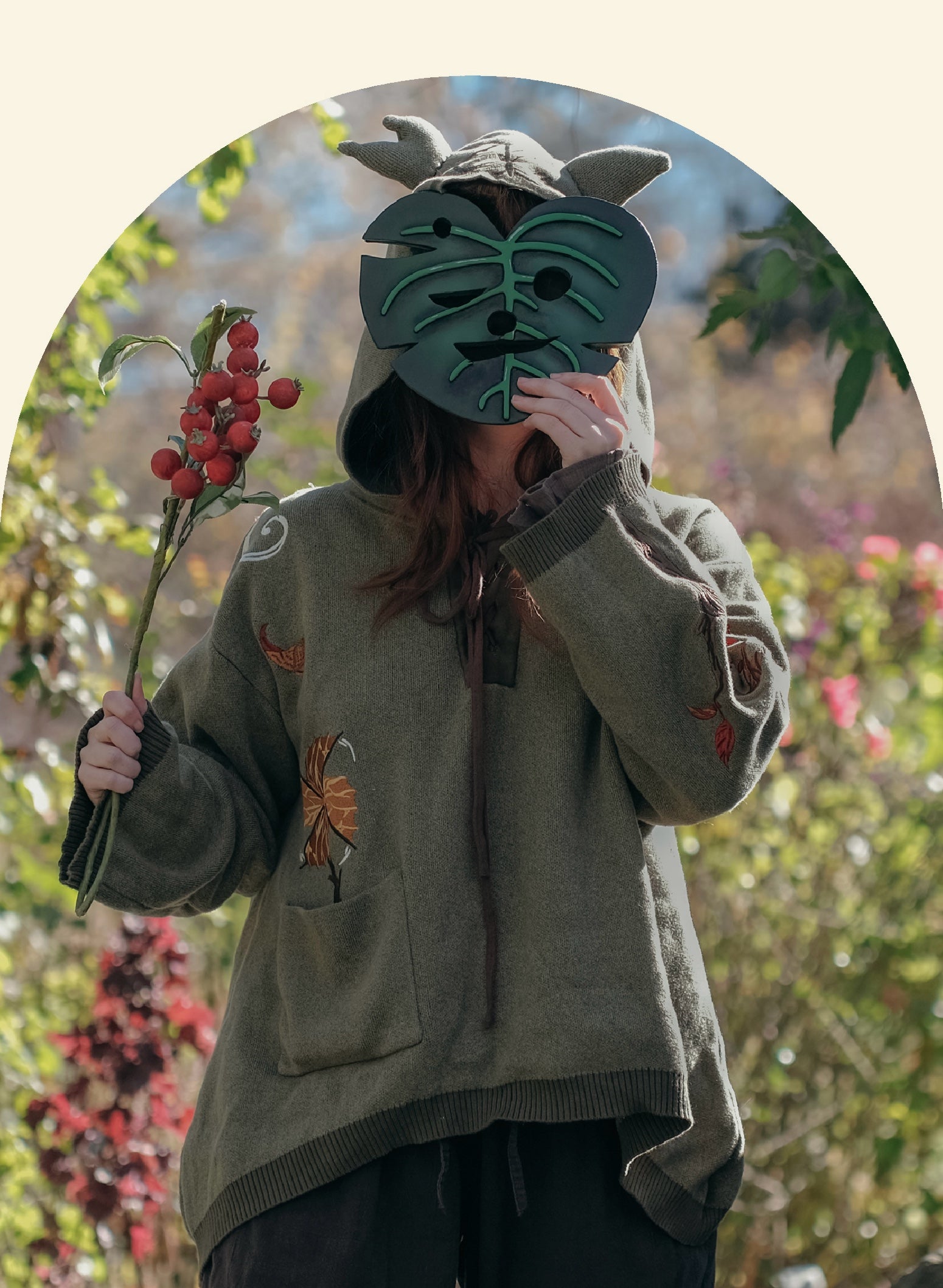 A Torch to Burn // Retro Forest Cotton Crewneck [old sizing