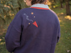 Big Brother // Embroidered Cardigan